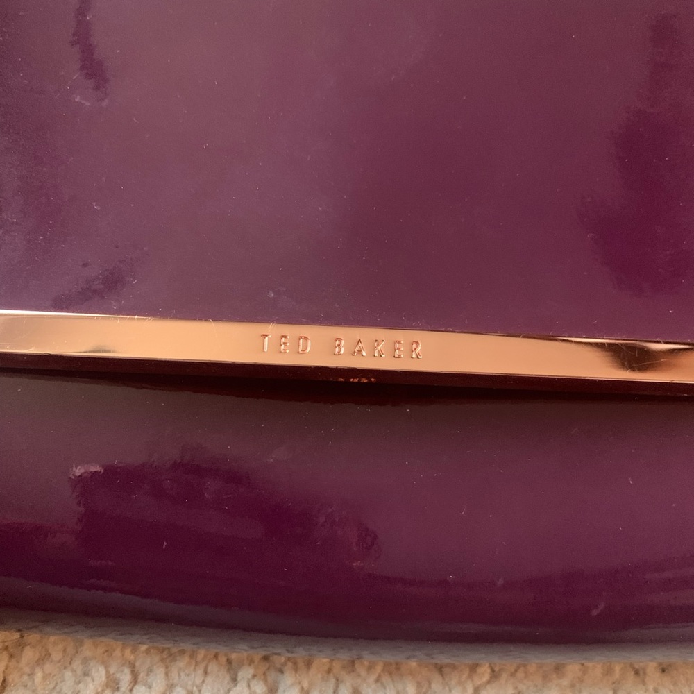 Ted Baker burgundy crossbody - Picture 2 of 5